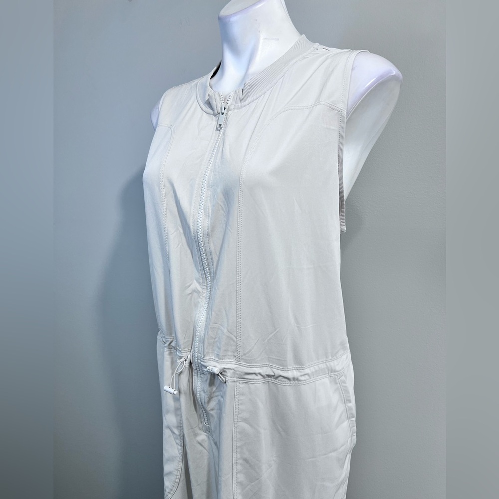 Zella White Sleeveless Dress - Picture 3 of 6